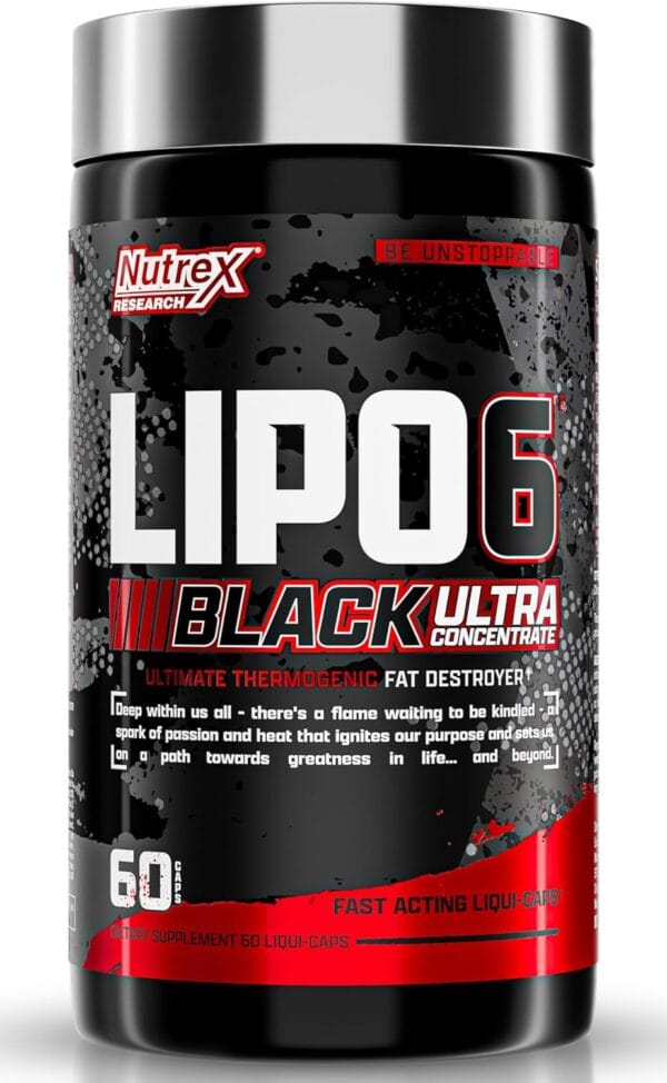 ⁦Nutrex Research Lipo-6 Black Ultra Concentrate⁩ - الصورة ⁦2⁩