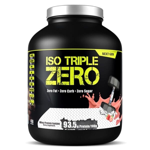 NEXT GEN ISOLATE Triple Zero- 60 ServingsFlavor ( Juicy Strawberry )