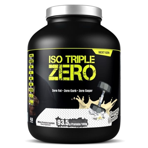 NEXT GEN ISOLATE Triple Zero- 60 ServingsFlavor ( Dreamy Vanilla )